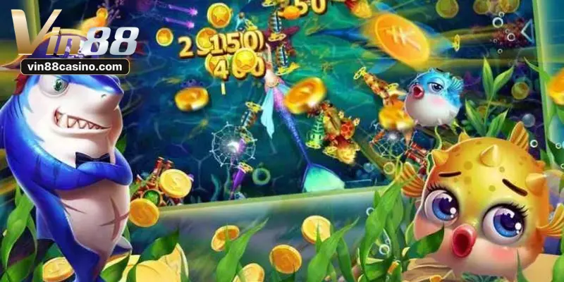 Ưu điểm bắn cá đổi thưởng tại VIN88 khiến game thủ không thể rời mắt