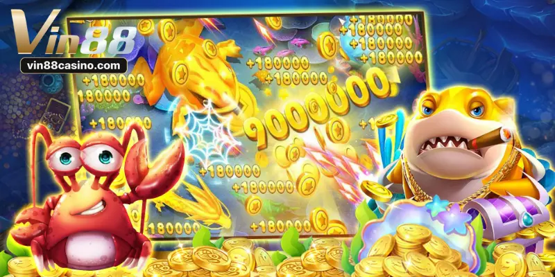 Nhiều ưu đãi đổi thưởng hấp dẫn dành riêng cho ngư thủ tham gia bắn cá